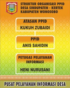 Struktur organisasi PPID